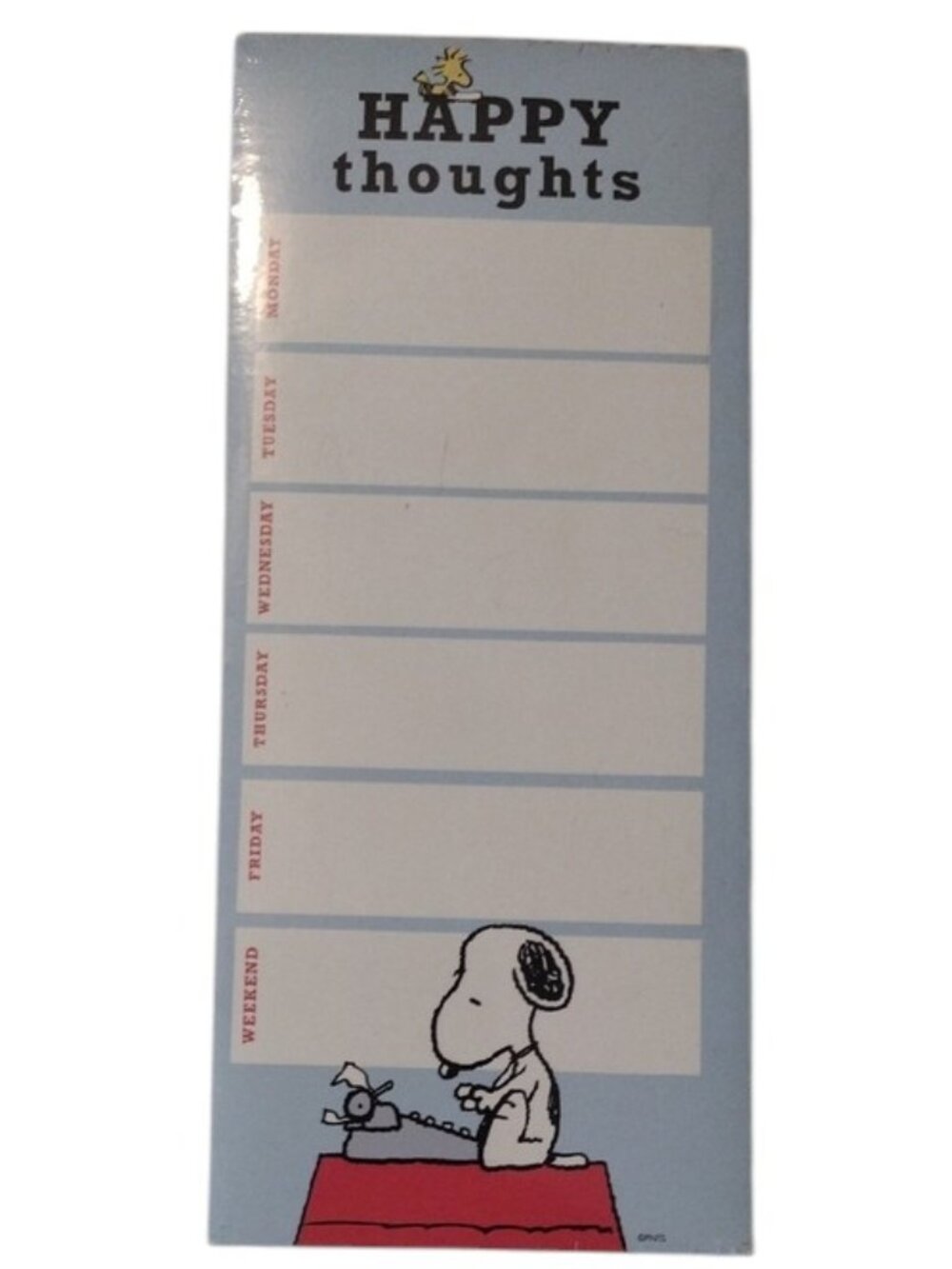 Graphique Weekly Planning Magnetic Pad New With Wrap